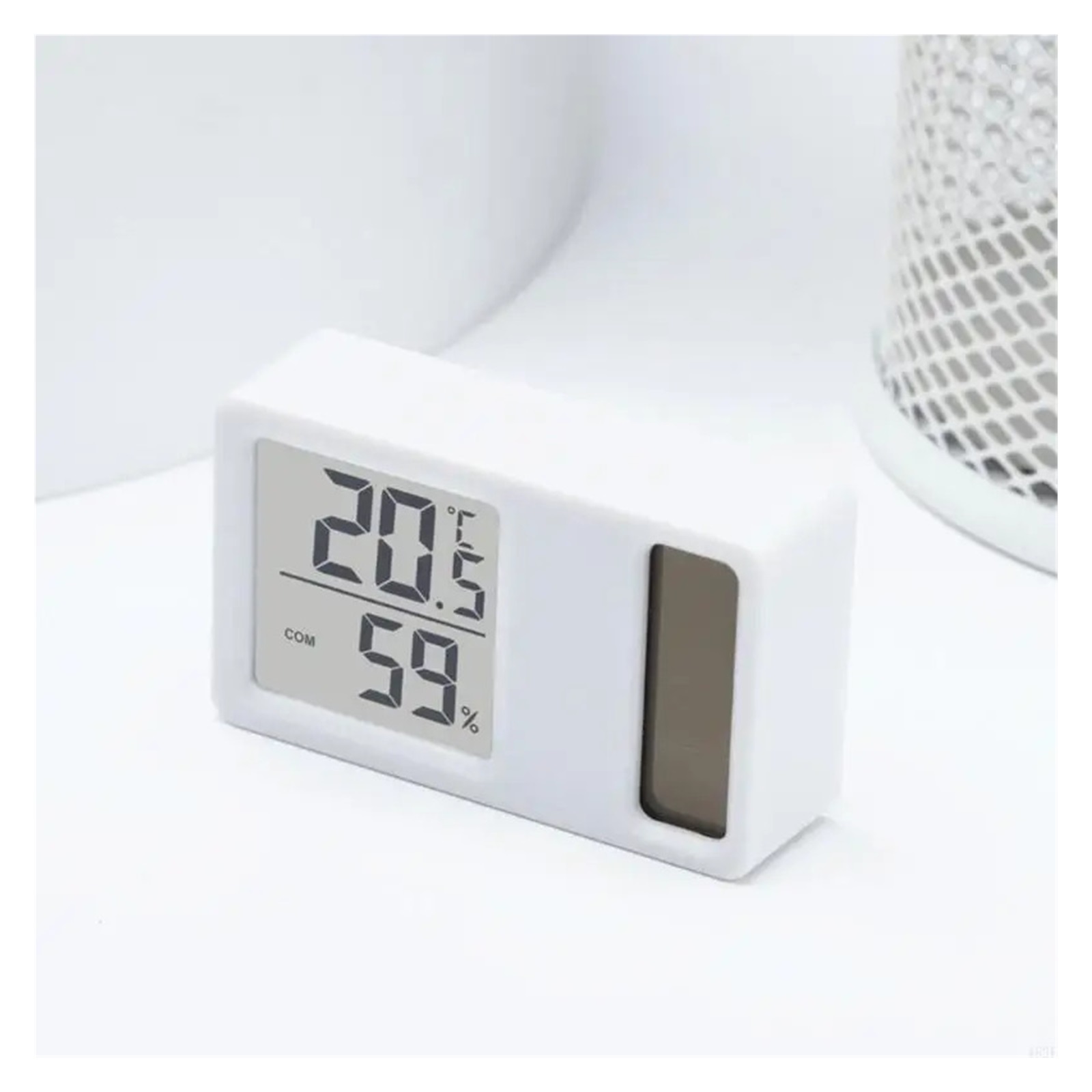 Digital Temperature Humidity Measurement Gauge for Home Office Solar Powered Thermometers Hygromete ,Fast Response