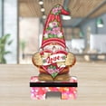 thumbnail image 3 of Love Gnome Cell Phone Stand Family D�cor | Wood Mobile Tablet Holder Charging Station Organizer - 892101C, 3 of 11