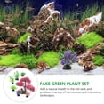 thumbnail image 3 of 7pcs Fish Tank Artificial Aquatic Plants Aquarium Landscape Aquatic Plant Models, 3 of 8