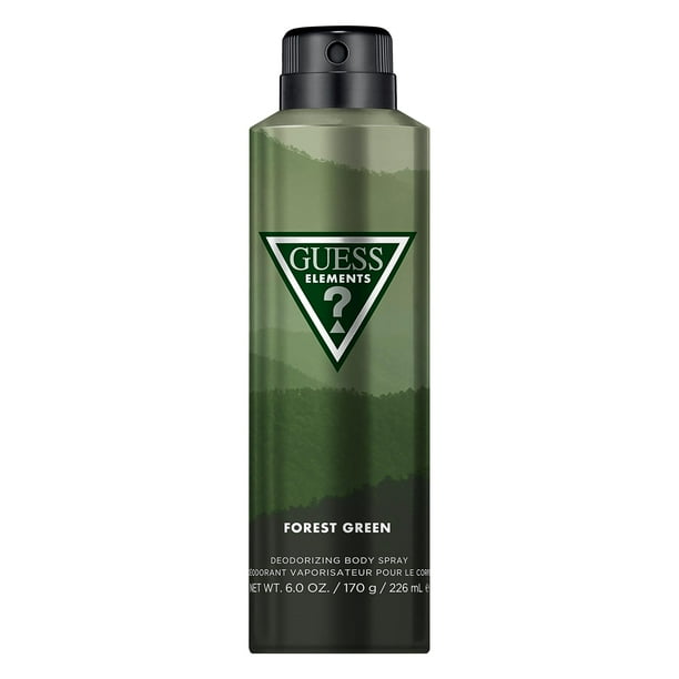 Guess Elements - Forest Green de Guess para hombres - Spray corporal de 6 oz