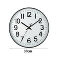 thumbnail image 6 of Opvise Wall Clock Large Numerals Design Easy-to-Read Battery Operated Modern Silent Non-Ticking Round Clock Wall Decoration, 6 of 8