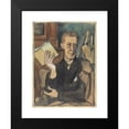 thumbnail image 2 of Roger de La Fresnaye 15x18 Black Modern Framed Museum Art Print Titled - Jeani Louis Gamed, 2 of 5