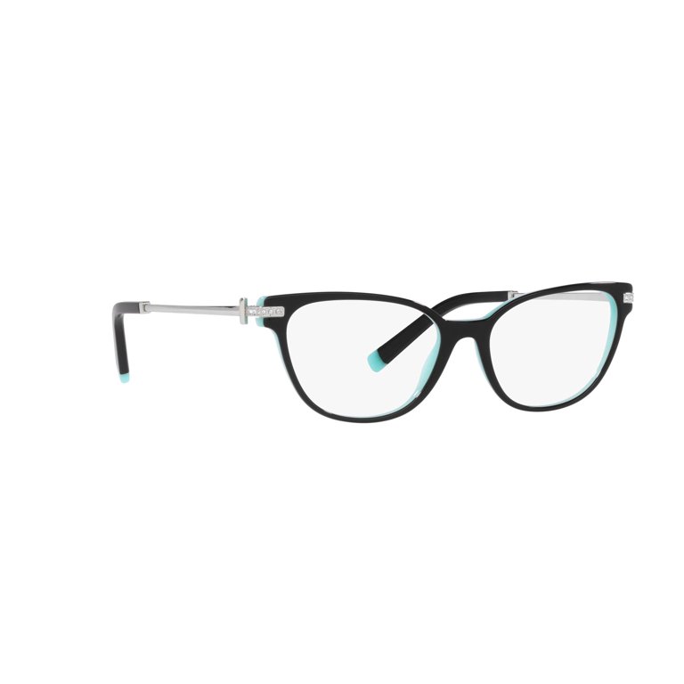 Tiffany & Co. TF 2223B Plastic Womens Cat-Eye Eyeglasses Black