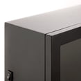 thumbnail image 3 of 6 Pack: Black Front Loading 28" x 5.8" LED Display Case with Glass Frame by Studio Decor, 3 of 7