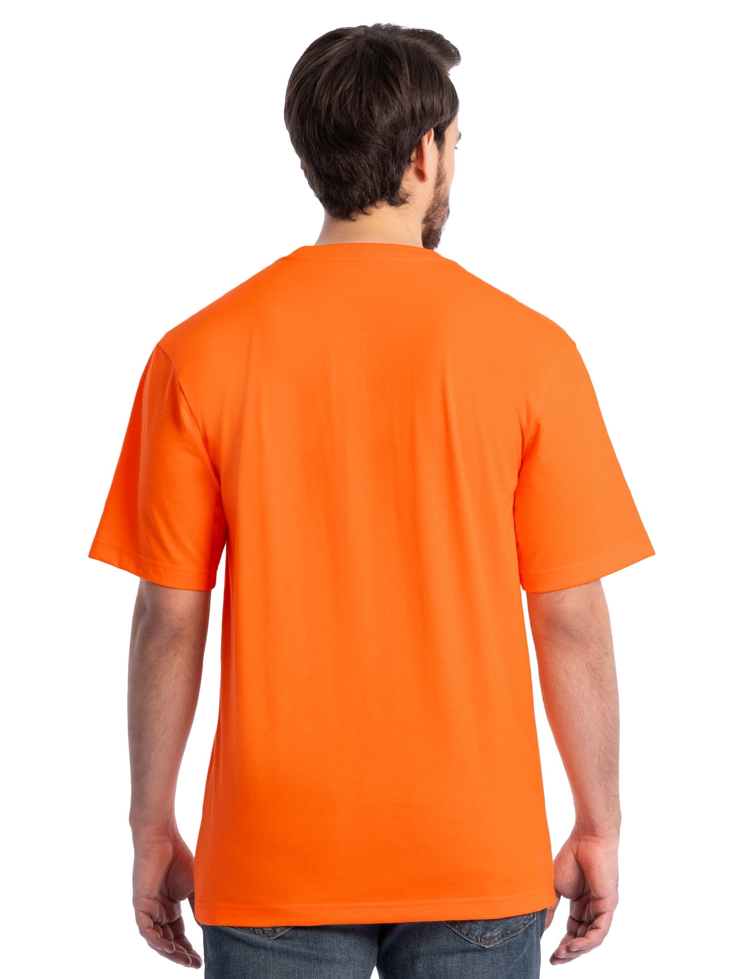Wrangler Workwear Men's Short Sleeve Pocket T-Shirt, Sizes S-5XL and LT-4XLT (Men's, Big Men's, Tall Men's)