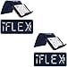 thumbnail image 3 of iFLEX Adjustable cell Phone Stand & Tablet Stand for Work & Home - Flexible Phone Holder Perfect iPhone Stand for Video calls & Holds Any Device - Non-Slip grip, Strong & Durable (Dark Blue, 3 of 4