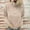 Khaki, variant on Ugly Fall Sweaters for Women Gray Pullover Button Down Oversized Tops Loose High Neck Sweaters for Women