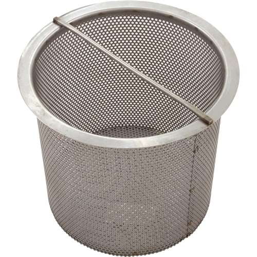 pentair aquatic systems 164010030 stainless steel strainer basket