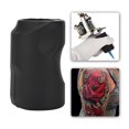 thumbnail image 3 of Funda de agarre para tatuajes en silicona, color negro, tamaño único, paquete individual. Especificaciones: material de silicona, diámetro interno de 22mm, diámetro externo de 34mm, altura de 54mm,, 3 of 6