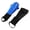 Blue, variant on Nieyigj Premium Soccer Shin Guards with Ankle Protector Adjustable Straps and Honeycomb Shock Absorption for Kids Youth and Adults, 1 Pair, Black, Small (10.63 inches / 27 cm)
