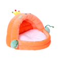 thumbnail image 2 of Pet Sleeping Nest Comfortable Thickening Cartoon Pumpkin Shape Cat Dog Winter Nest for Home, 2 of 10
