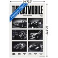 thumbnail image 3 of DC Comics Batman: 85th Anniversary - The Batmobile Fear The Streets Wall Poster, 14.725" x 22.375", 3 of 4
