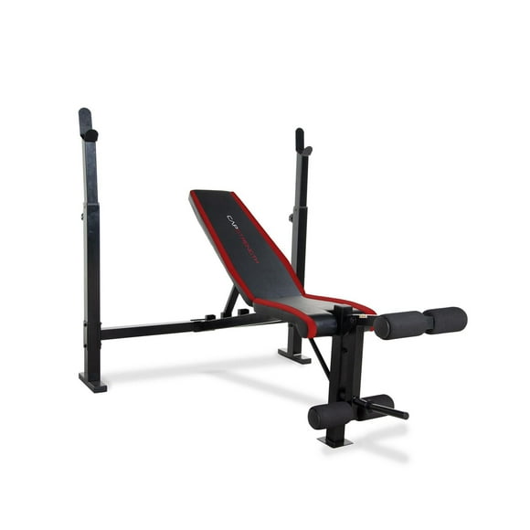 CAP Strength Olympic Weight Bench with Leg Extension