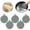 Green 5PCS, variant on 1 Pcs Washing Dishes Sponges,Double-Sided Dishwashing Sponge Scrubber Round Non-Scratch Scrub Sponges Pads Kitchen Cleaning Tools for Dishes,Pots,Pans,Sink,Basin(Green)