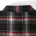 thumbnail image 4 of Camisas s Para Hombre Camisa con capucha a cuadros informal de negocios de primavera y otoño para hombres (Black, M), 4 of 7