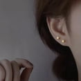 thumbnail image 4 of HOOUN Small Silver Gold Black Square Cube Screw Back Stud Earrings Women Jewelry Gift-Black-3mm, 4 of 8