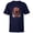 Navy, variant on The Clone Wars 332nd Ahsoka Trooper Distressed - Short Sleeve T-Shirt for Kids - Customized-Royal