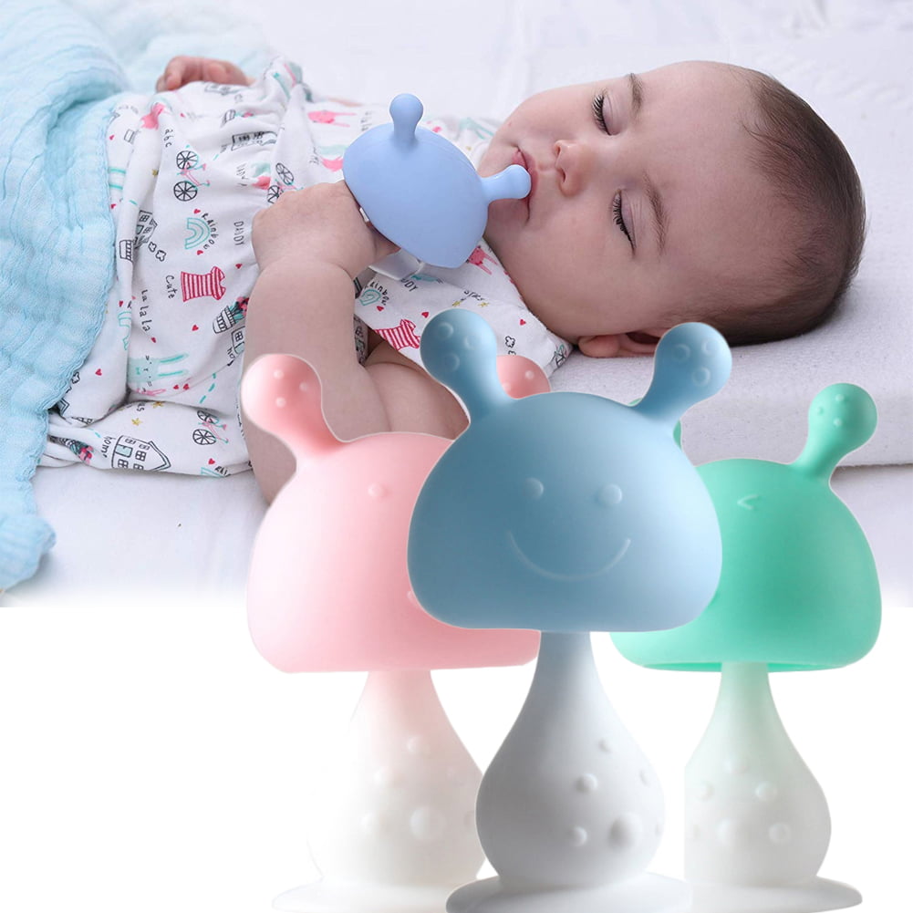 Baby Teethering Toy Soft Cow Teether for Baby Boy Girl BPA Free Silicon Toy