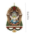 thumbnail image 3 of Jesus Nativity Christmas Ornament – Religious Hanging Decoration for Tree, Home, or Church – Faith-Based Pendant for Holiday Celebration and Gift Giving, 3 of 4