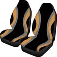 thumbnail image 5 of Pzuqiu Car Seat Covers Full Set 3 PCS, Automotive Seat Covers Full Set Polyester Comfortable Driving Easy to Install for Trucks most Cars Station Wagon, 5 of 10