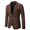 Coffee, variant on Vedolay Mens Blazers 2023 Blazer Jackets Open Front Cardigan Green,2XL