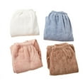 thumbnail image 4 of Pantalones cálidos de hadas, pantalones que calientan el corazón, ropa exterior, pantalones de pijama, pantalones de mujer informales holgados y gruesos de vellón coral, 4 of 5