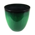 thumbnail image 3 of Gardener Select EPR18-205 Egg Planter Green Flower, 18 inch, 3 of 5