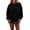Black #024, variant on Women Colorblock Polka Dot Oversized Sweatshirt Y2k Drop Shoulder Long SLeeve Crewneck Casual Loose Fall Pullover Tops