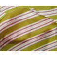 thumbnail image 4 of oneOone Silk Tabby Lime Green Fabric Stripes Dress Material Fabric Print Fabric By The Yard 42 Inch Wide-4C9, 4 of 4