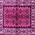 thumbnail image 1 of Ahgly Company Indoor Square Persian Pink Traditional Area Rugs, 3' Square, 1 of 4
