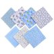 thumbnail image 1 of 2 Packs Bulk Fabric Floral Cotton Fabric Floral Bed Sheets Cotton Quilting Fabric Flowers Fabric Sheets Sewing Fabric Squares, 1 of 3