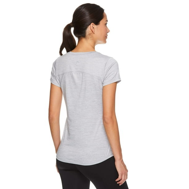 HEAD Workout Tops for Women - Short Sleeve Tennis Running and gym