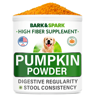 Pumpkin for Dogs - 8oz Powdered Fiber Supplement and Stool Softener - Treat Diarrhea, Constipation, Upset Stomach, Food Sensitivity - Improve Digestion - Made in USA
