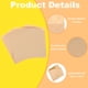 thumbnail image 3 of Uxcell 200Pcs Bolsas de Papel Kraft para Sándwich, 6.7 x 6.7 Pulgadas, Bolsas de Papel para Galletas a Prueba de Grasa, Marrón, 3 of 6