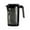 Black, variant on Gallickan Pitcher with Lid, 74 oz Plastic Water Jug for Party Drink, Beverage Dispenser for Fridge, BPA-Free Drink Container for Ice Tea Hot Cold Coffee, Black