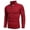 1 - Red, variant on Men's Half Zip Sweaters Slim Fit Lightweight Mock Neck Turtleneck Cable Knitted Pullover