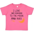 thumbnail image 3 of Inktastic I Love My Cousin to the Moon and Back Boys or Girls Toddler T-Shirt, 3 of 5