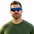 thumbnail image 6 of Bell + Howell Tac Glasses Military Style Sunglasses that Reduce Glare, with Blue Lens, As Seen on TV, 6 of 6
