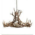 thumbnail image 3 of Meyda Tiffany 200468 Antlers 12 Light 56" Wide Antler Candle Style Chandelier - Copper, 3 of 6