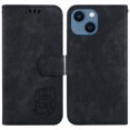 thumbnail image 2 of Compatible avec iPhone 14 Étui Portefeuille à Rabat Mignon en Relief Tiger avec Porte-Cartes, 2 of 5