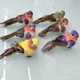 thumbnail image 6 of Yucurem 12Pcs Artificial Birds Diy Crafts Foam Birds Models for Home Living Room (A), 6 of 7