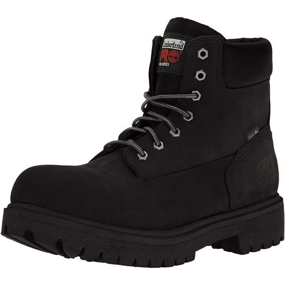 Timberland PRO Mens 26038 Direct Attach 6 Steel Toe Boot,Black,10 W