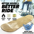 thumbnail image 6 of Magneto Skateboard - Beginner Skateboard for Kids - Mini Longboard Shape for Smooth Cruising - 27.5" x 7.75", Palm Trees, 9-Ply Maple, 6 of 9
