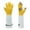 Light Yellow, variant on Cowhide Long Tube Gardening Needle Proof Labor Garden Gloves