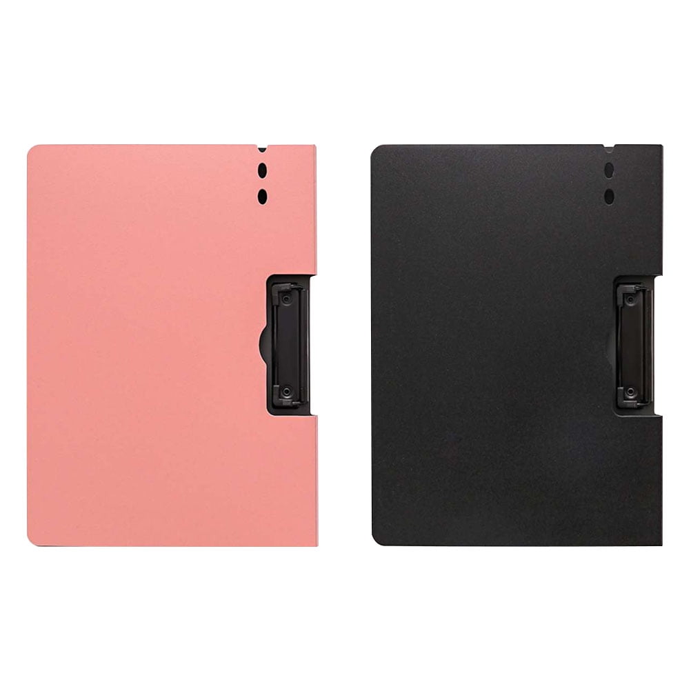 Toyandona Document Writing Tablets Clip Board Folder 2Pcs 12.4X9.1X0.6In