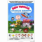 Pop Culture Graphics MOVCF4425 Bon Voyage Charlie Brown Movie Poster Print, 27 x 40