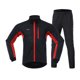 thumbnail image 1 of Chaqueta Ciclista TFixol Negra y Roja M, 1 of 8