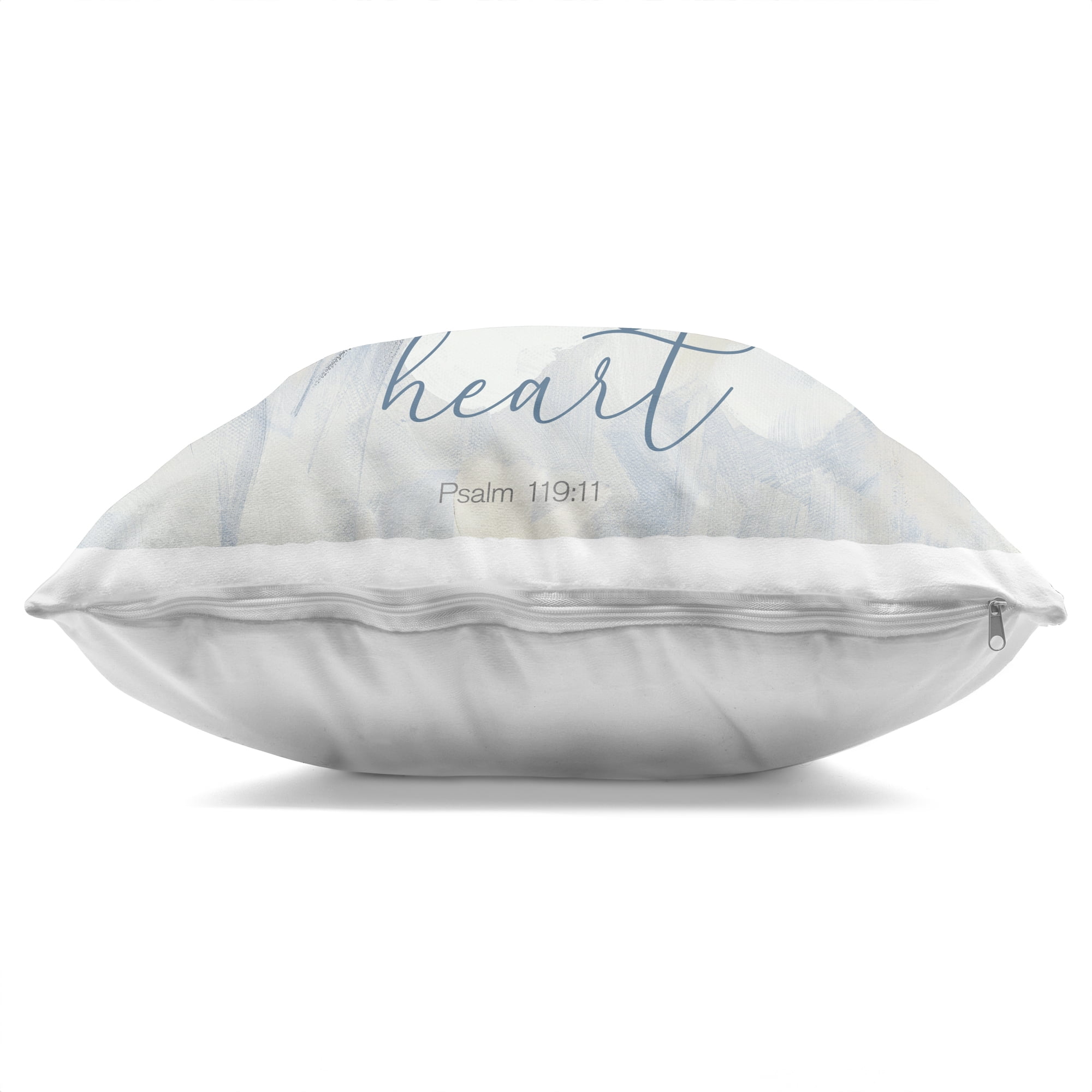 Stupell Industries Your Word In My Heart Decorative Printed Throw Pillow, design by Lanie Loreth