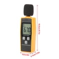 thumbnail image 1 of Mini Medidor De Nivel De Sonido Con Rango Automático, Medición Amplia Y Retroiluminación Automática Para Configuración De Cine En Casa, Cumplimiento De Salud Y Seguridad,, 1 of 7