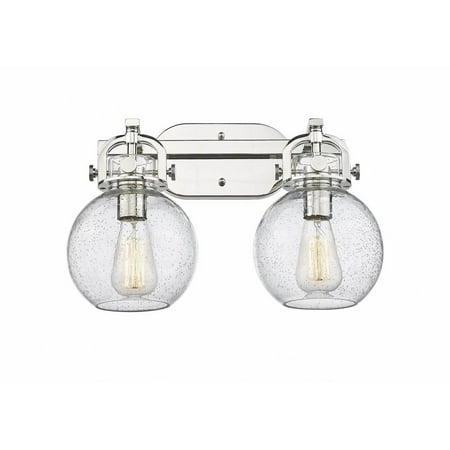 

Innovations Lighting - Newton Sphere - 2 Light Bath Vanity In Industrial